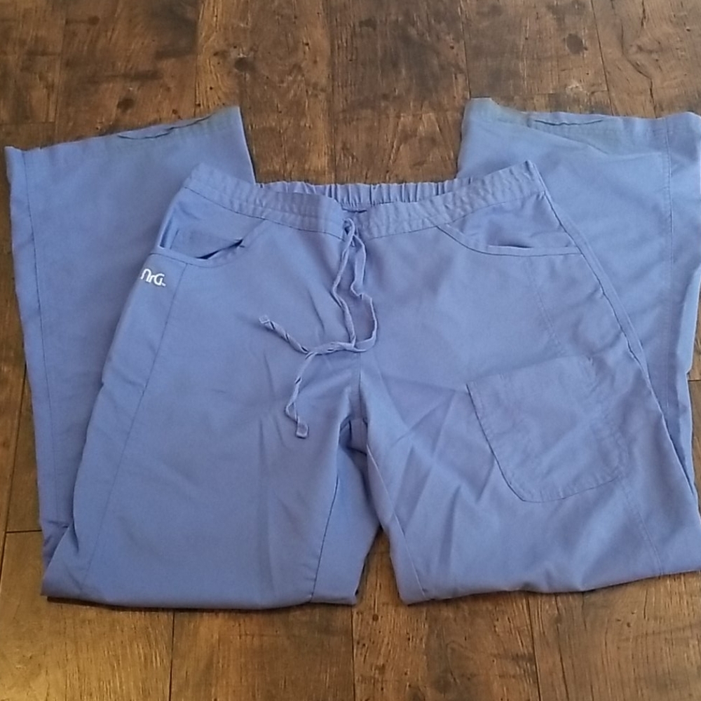 Nrg Blue Scrub Pants